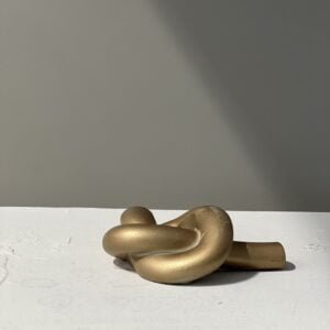 Candelabro Dorado