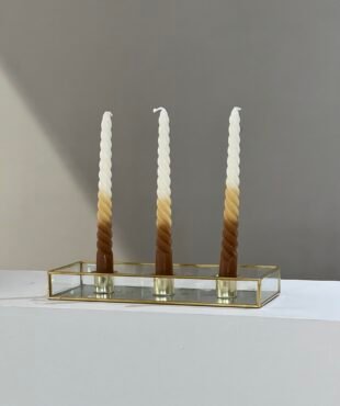 Candelabro de cristal para Velas