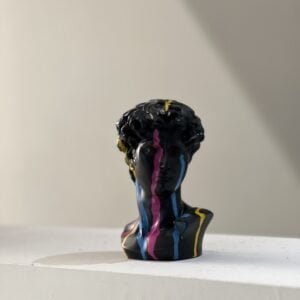 Figura de Resina Busto Negro