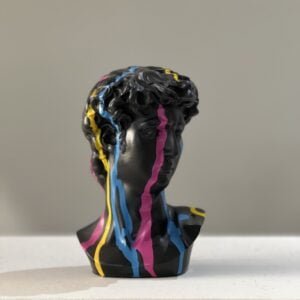 Figura de Resina Busto Negro